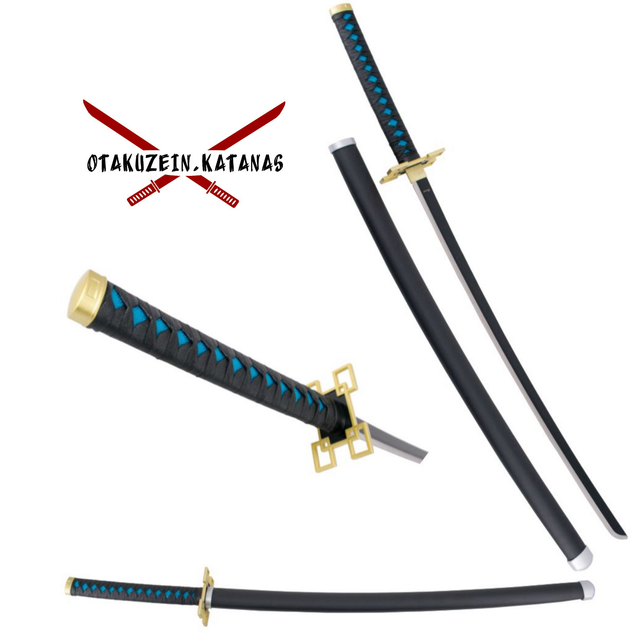 Katana S5093 de Demon Slayer empuñada por Tokitou Muichirou 