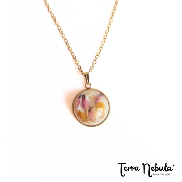 Collier Fleuri Lumière d&#039;été | CO020
