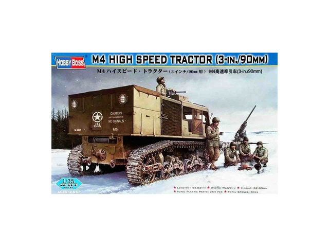 M4 High Speed Tractor 90mm  Hobby Boss 82407 1/35