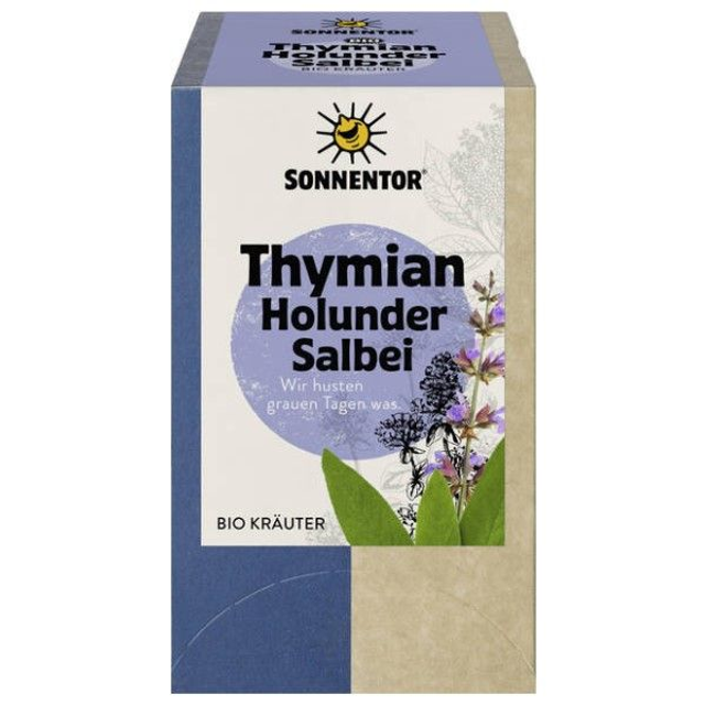 Sonnentor Thymian-Holunder-Salbei 18 Beutel