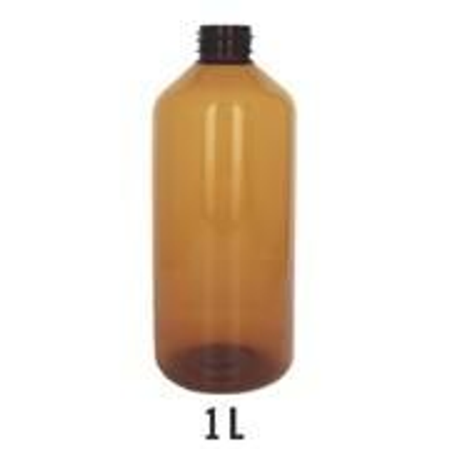 Flacon vide pet ambré 1000ml