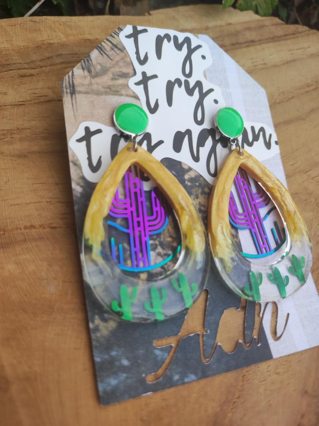 Boucles d&#039;oreilles &#039;Oasis&#039;