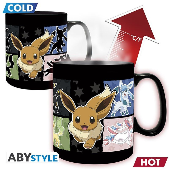 Pokemon: Eeveelutions Heat Change Mug