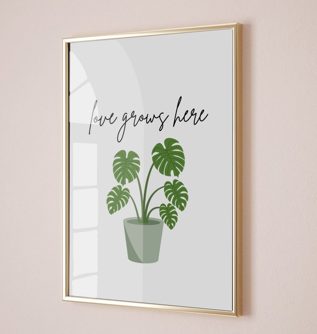 Love Grows Here Print