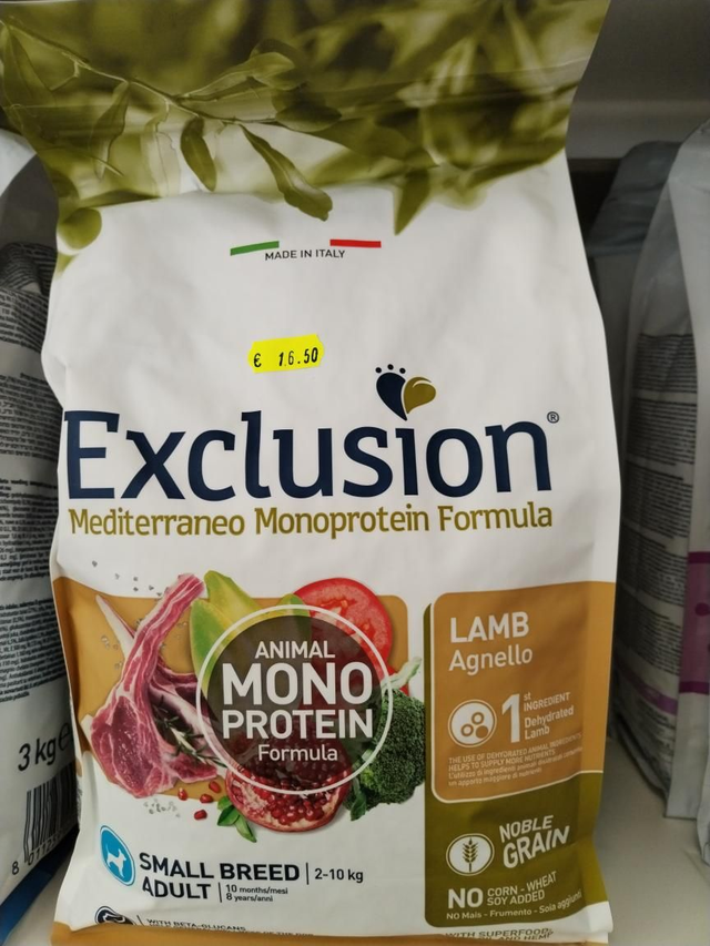 Exclusion Mediterraneo Monoprotein Formula