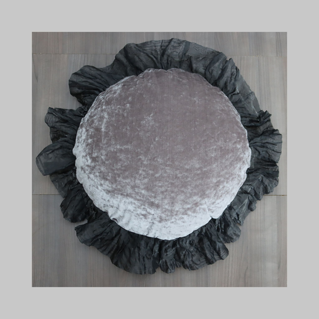 SILVER CUSCINO DIAM.40CM  