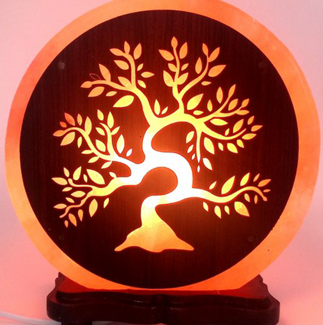 Lampe de sel arbre 