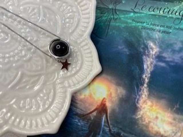 Collier Etoile Mystique Argent 