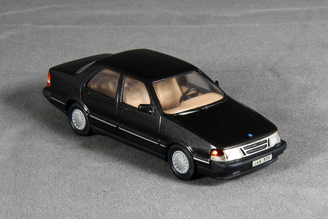 Saab 9000 CD #127 (1988) Somerville 1:43