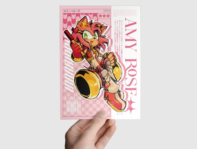 [ SONIC PRINTS ] Amy Rose