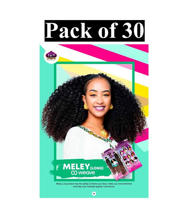 (Pack of 30) Meley hair 