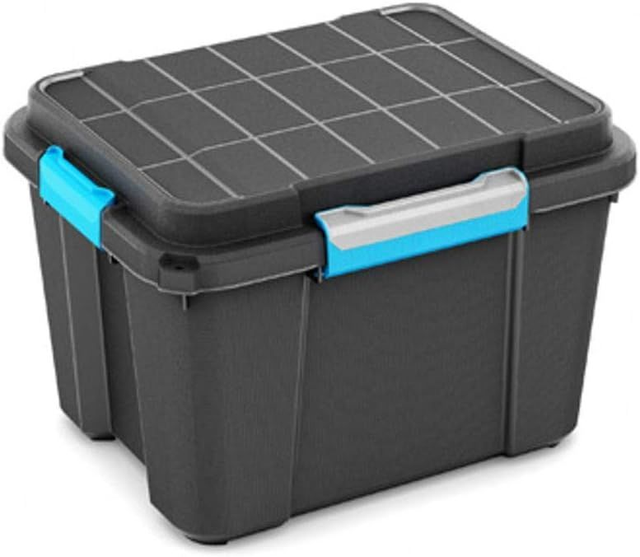KIS | SCUBA BOX M 45 L, Rangement, Noir, 49,5 x 39 x 34 cm