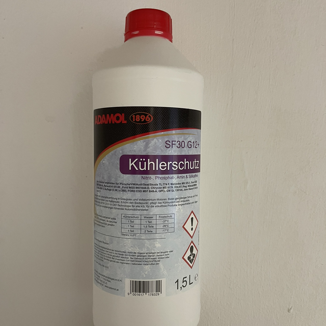 1,5L Kühlerfrostschutz SF30 G12+ 