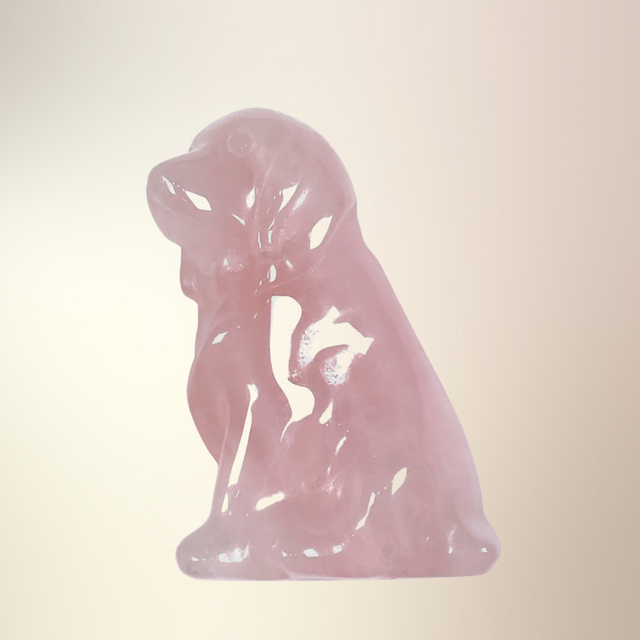 Hund - Rosakvarts