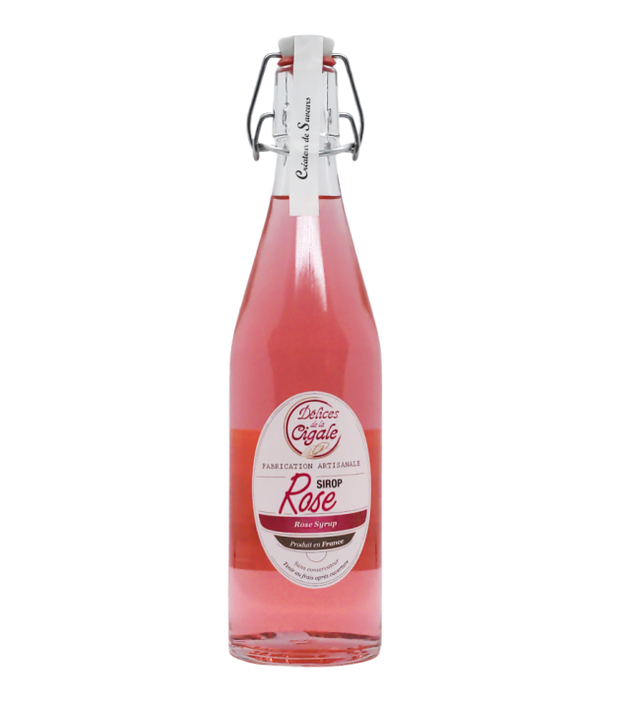 Sirops de rose les délices de la cigales 25 cl