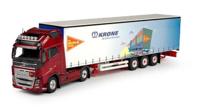 Volvo FH04 Gl XL Gardinenplane Routiers Suisse Tekno 68266 1/50