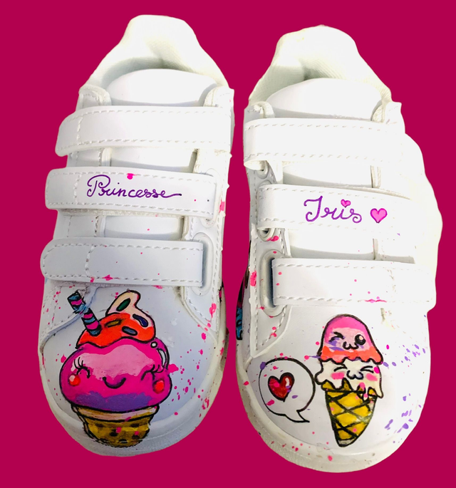 Baskets personnalisées bébé 23 