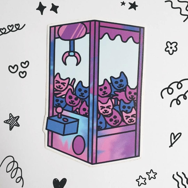 Claw Machine Sticker