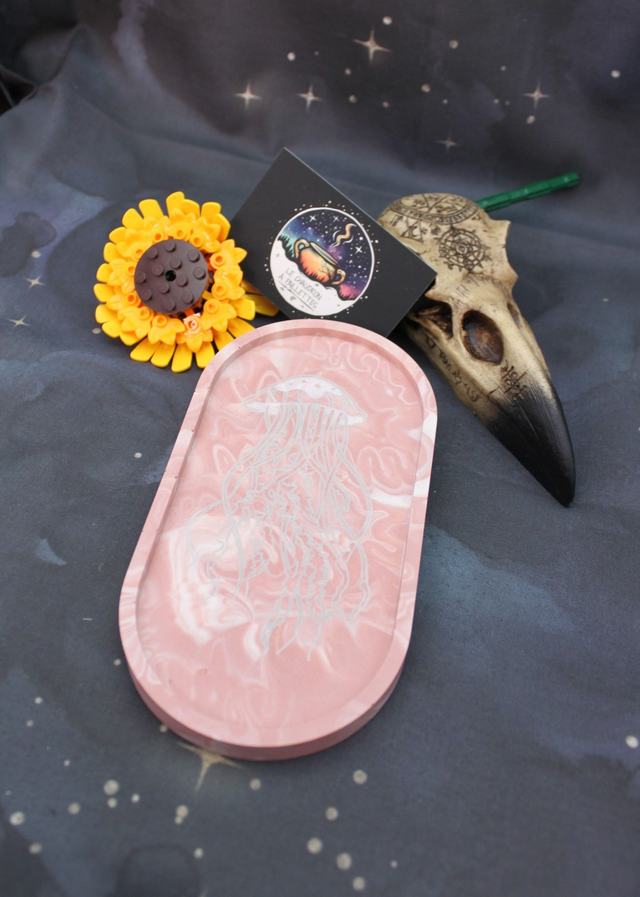 Plateau décoratif - Créatures marines