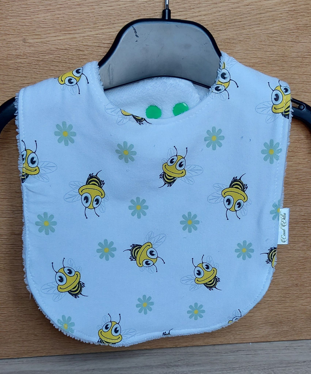 Bavoir classique abeille