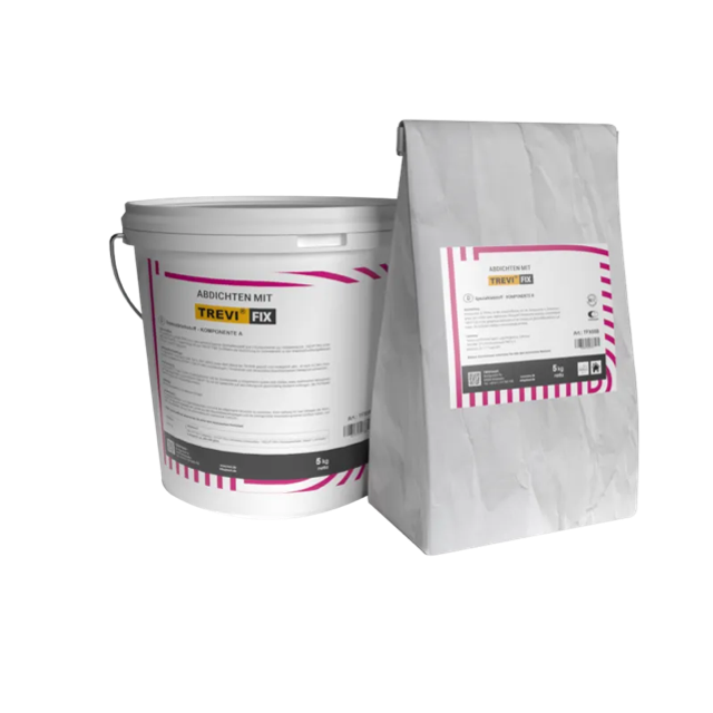 Spezialklebstoff Komponente A/B Trevi Fix Komponente A Weiß /B Hellgrau 5 kg