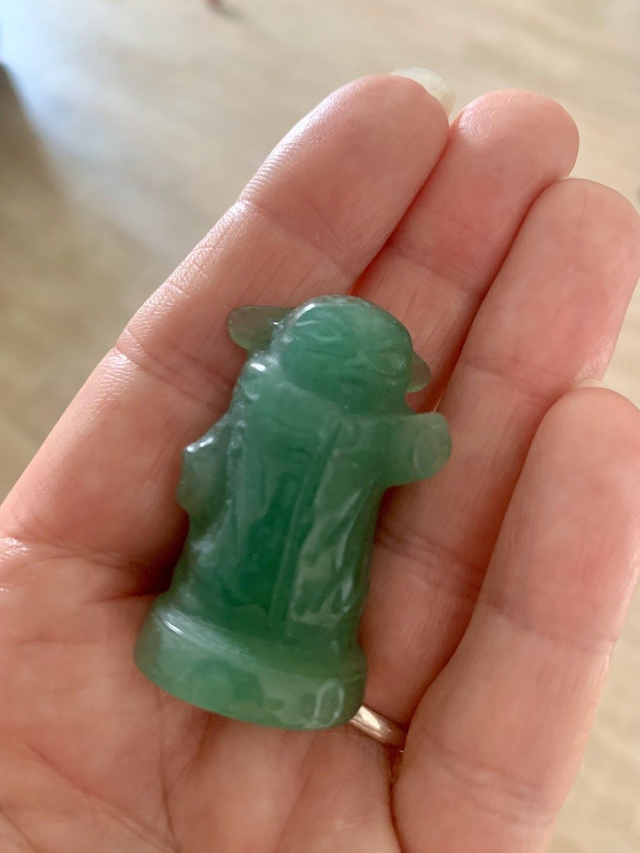 Maitre Yoda Aventurine Verte