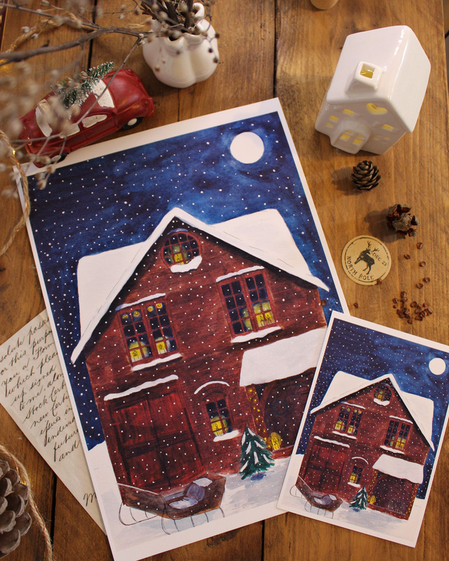 Le Chalet du Père Noël - carte postale