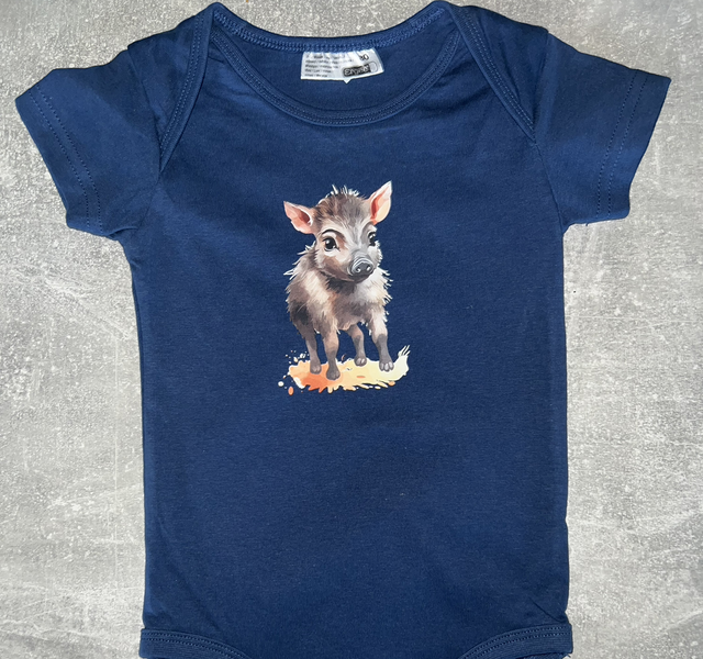 Baby Body blau Gr 80