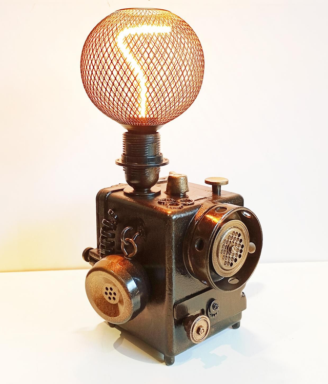 Steam Générateur, noir et bronze - Artisanat Français