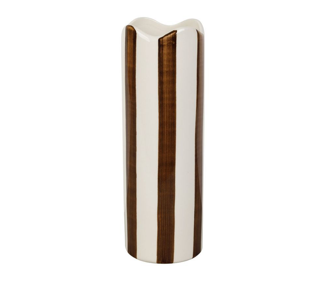 Vase cylindre ARTIST brun