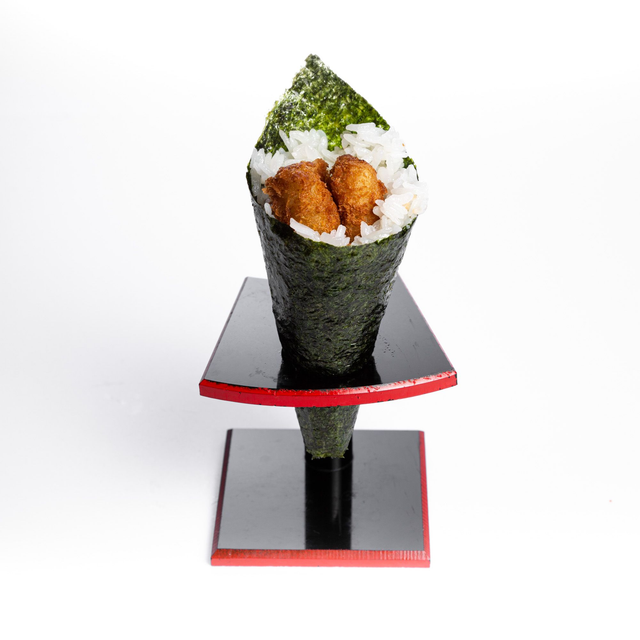 Temaki tempura crevette