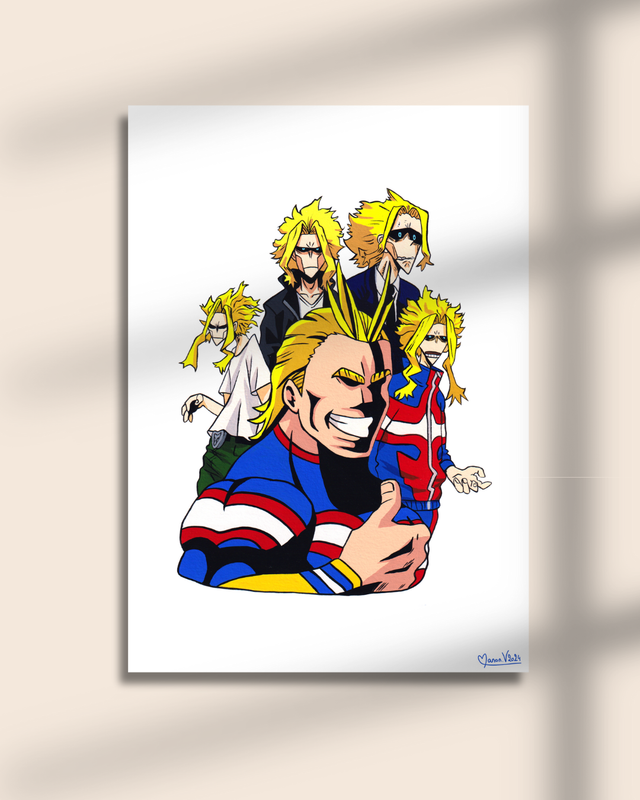 All Might A5
