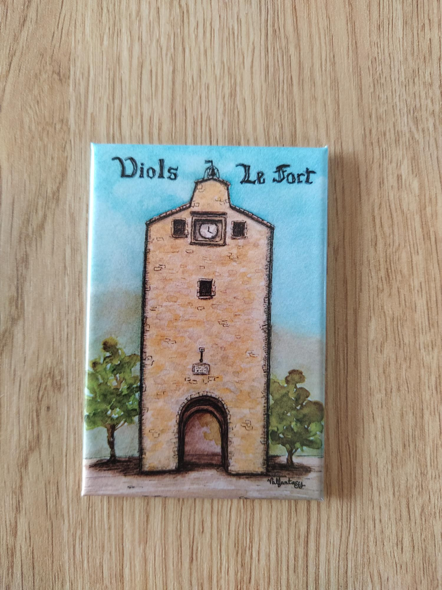 Magnet "Viols Le Fort" 7,8 x 5,3cm
