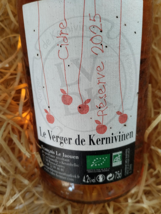 Cidre brut réserve 