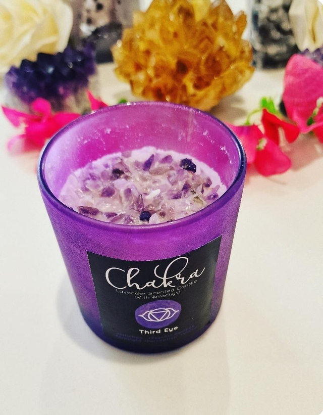 Chakra Chip Candles