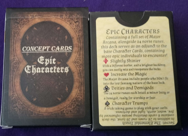 Epic Characters (Fantasy Concept Cards)