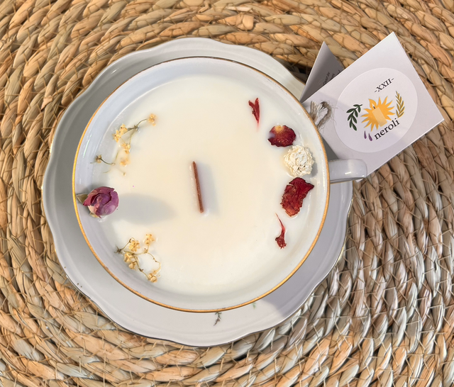 Bougie Jasmin - Love Roses 🌹