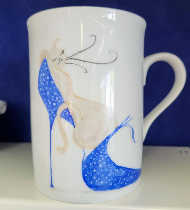 Mug - Chat en chaussure - MCS