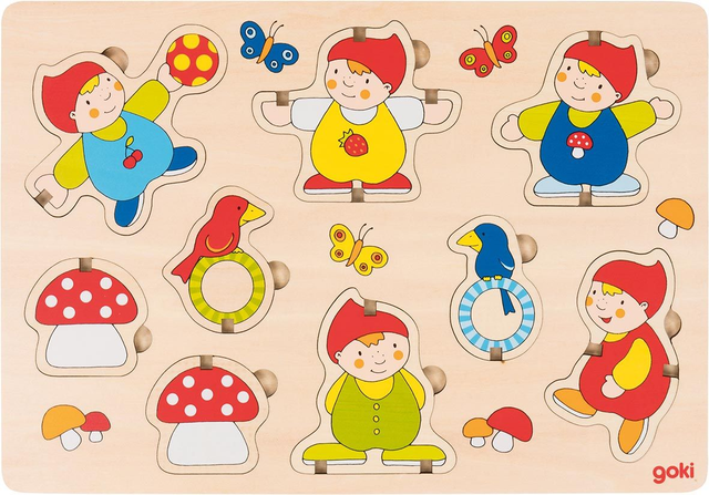 Puzzle lutin encastrable (déclassé)