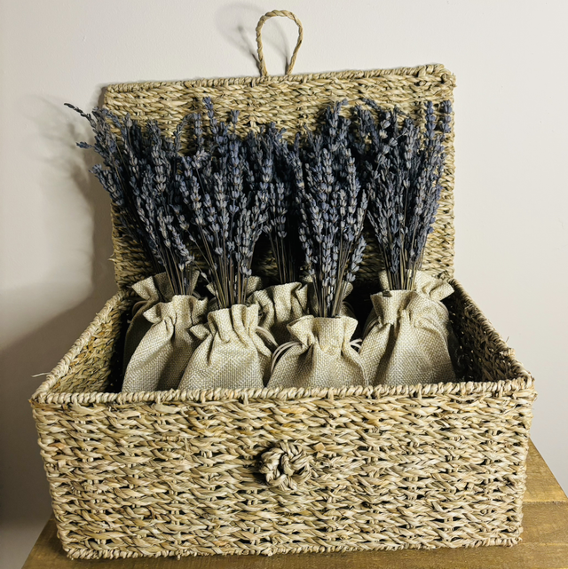 Bunch of dried lavender