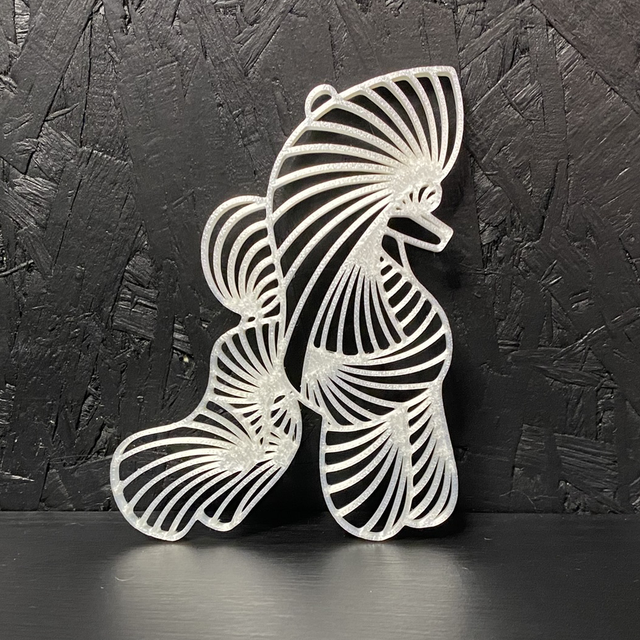 3D - Poodle Puppy White