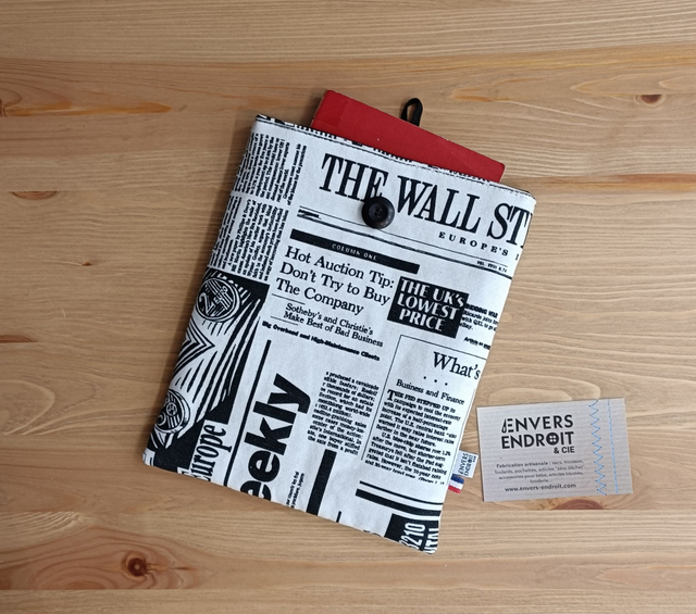 Pochette protège-livre