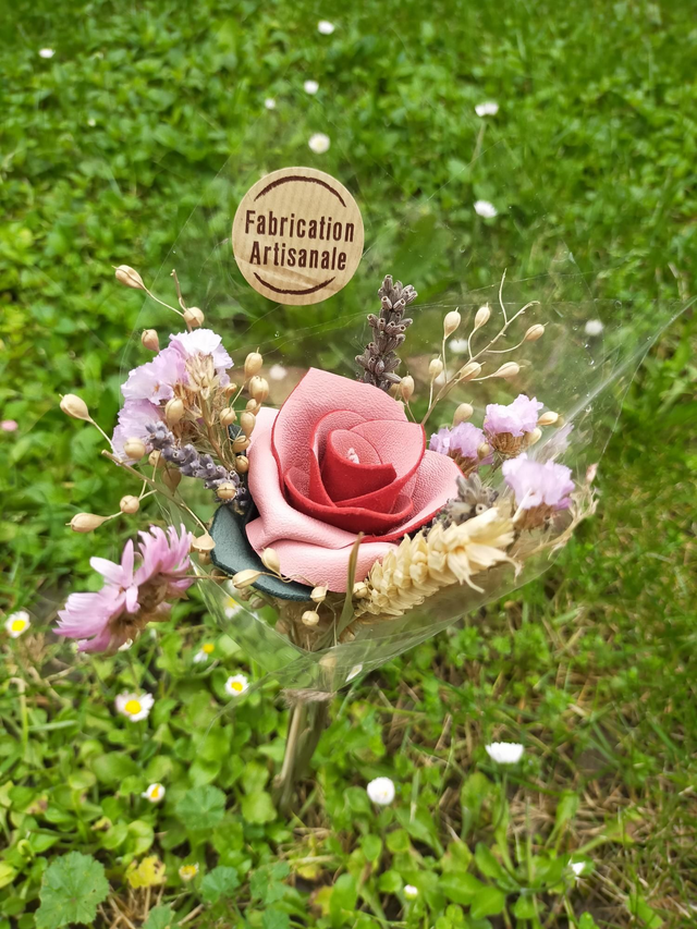 Rose en Cuir