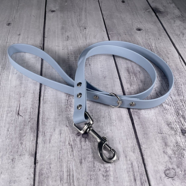 Pastel Blue Waterproof BioThane® Lead