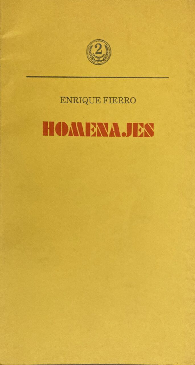 Homenajes - Enrique Fierro