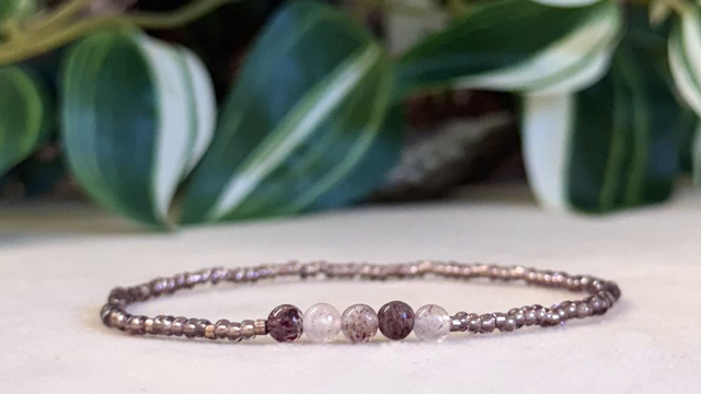 Bracelet | Quartz Fraise - Éléments 1