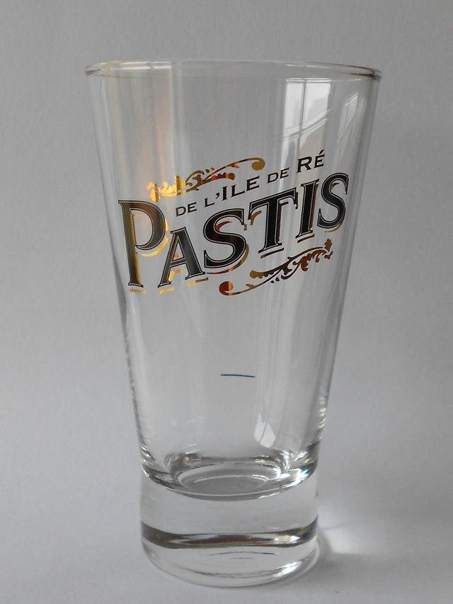 verre de dégustation Pastis de l'ile de Ré - vendu par 4