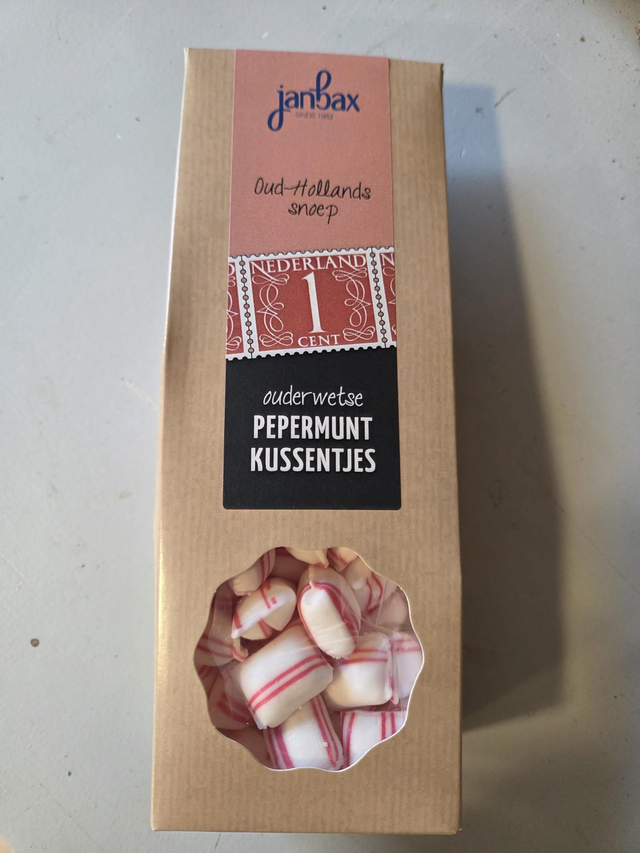 Pepermunt kussentjes