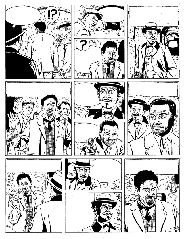 Planche originale : La brigade de l'étrange tome 3