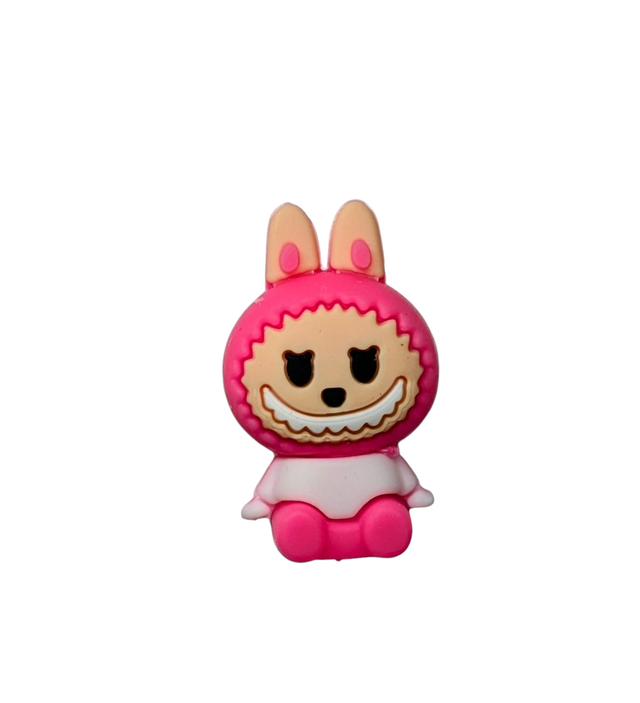 Pink Monster Bunny Topper 